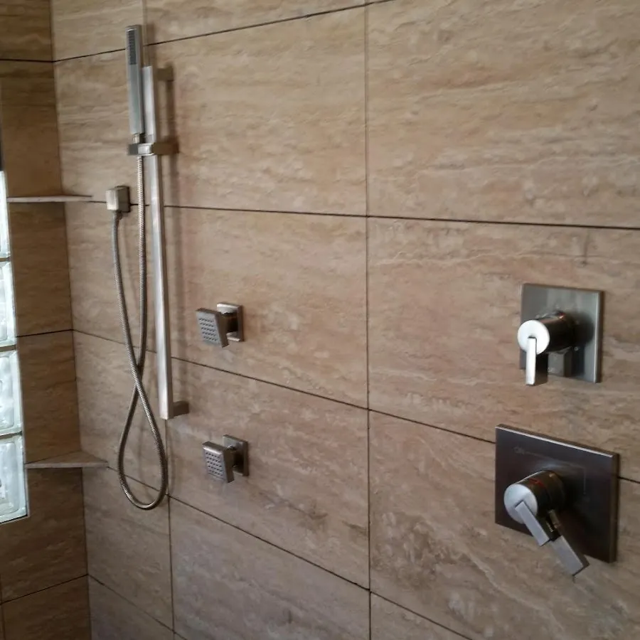 Shower fixture installation for Water Heater Replacement in Woolwich